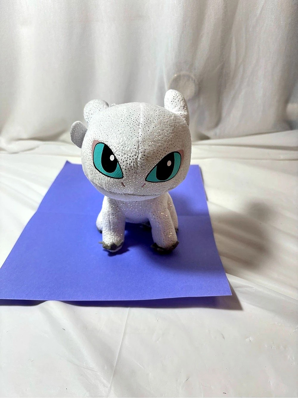 Spin Master Toothless White Dragon Plush Toy